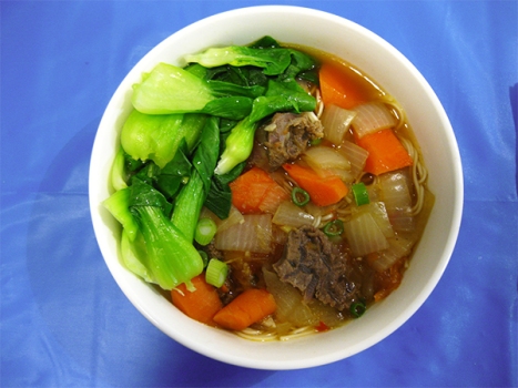 food beef noodle soup